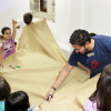 Dez alumnos de Taller Abierto aprenden arte con Kike Ortega