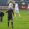 Rufo, en el partido entre Pontevedra y Real Madrid Castilla en Pasarón de la temporada 19-20