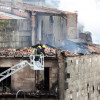 Revisión do edificio incendiado na Ferrería