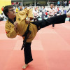Primer día del Open de España de Taekwondo en el Pabellón Municipal de los Deportes
