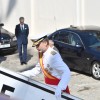 Felipe VI preside los actos del Día del Carmen en la Escuela Naval de Marín