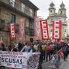 Manifestación de UXT e Comisións Obreiras no Primeiro de Maio