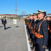 Visita do subsecretario de Defensa á Escola Naval de Marín 2017