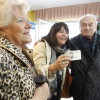 Celebración do premio da Lotería de Nadal en Sanxenxo