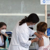 Vacunación masiva no Recinto Feiral de Pontevedra