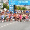 Participantes en la carrera popular +10 Marín 2017
