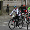 Participantes na quinta edición da ruta BTT Cidade de Pontevedra