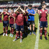 Partido de liga entre Pontevedra e Salamanca CF UDS en Pasarón