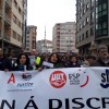 Jornada de protesta de los trabajadores de la administración de Justicia