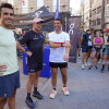 Javi Gómez Noya y Kristian Blummenfelt comparten entrenamiento en Pontevedra con atletas aficionados