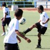 Xornada de convivencia e adestramento de fútbol con nenos saharauís en Marín