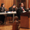 Lectura del veredicto en el juicio por el crimen de Mos