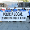 Os policías locais doan sangue para reivindicar ao goberno local negociacións retributivas 
