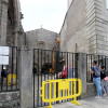 Revisión da fachada oeste das ruínas de San Domingos