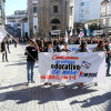 Manifestación de alumnos de Secundaria contra a LOMCE