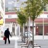 Nuevo aspecto de la avenida de Lugo tras las obras de reforma