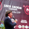 Inauguración del Campeonato de Europa Júnior de Luchas Olímpicas