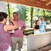 Inauguración dos novos asadores do Lago de Castiñeiras