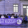 Concentración ante la Audiencia de Pontevedra en repulsa por la sentencia de la Manada de Manresa