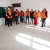 Visita do conselleiro de Educación ás obras do instituto Valle Inclán