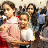 Recepción a nenos saharauís e as familias de acollida na Deputación 