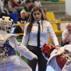 Participantes na quinta edición do Open Cidade do Lérez de taekwondo