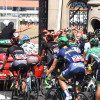 Saída da terceira etapa de La Vuelta 2016 en Marín