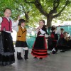 Exhibición de baile en el marco de la Festa da Troita