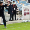 Jesús Ramos en el partido de Copa del Rey 2020/2021 entre Pontevedra y Cartagena en Pasarón