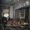 Incendio nunha vivenda abandonada de Estribela