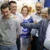 Celebración da vitoria electoral do BNG en Pontevedra