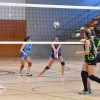 Partido entre Club Voleibol Pontevedra y Xiria en el CGTD