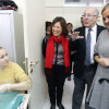 Visita de la presidenta de la Deputación a la Escuela de Enfermería de Pontevedra