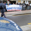 Concentración do SUP ante a Comisaría "en defensa dos dereitos dos policías nacionais"