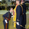 Jura de bandera en la Escuela Naval de Marín