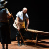 Representación de "Moby Dick" de Gorakada Teatro en Pontevedra