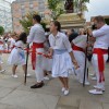 Procesión de San Miguel e Danza das Espadas en Marín