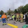 Simulacro de accidente en Poio con dous mortos e varios feridos