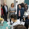 Visita de la presidenta de la Deputación a la Escuela de Enfermería de Pontevedra