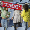 Partido de Primera RFEF entre Pontevedra CF y RC Celta de Vigo B en Pasarón