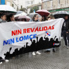 Manifestación de Erguer por la retirada de la LOMCE