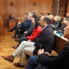 Reunión de xuíces e fiscais na Audiencia de Pontevedra