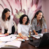 Equipo de coordinación de Galáurea, liderado por Marta Blanco Marbán, nas oficinas centrais