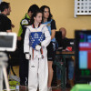 Participantes en la quinta edición del Open Cidade do Lérez de taekwondo