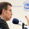 Alberto Núñez Feijóo, na entrevista en PontevedraViva Radio
