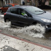 Imágenes del temporal en diferentes calles de Pontevedra