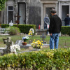 Cementerio de San Mauro en el día de Todos los Santos