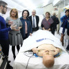Visita da presidenta da Deputación á Escola de Enfermería de Pontevedra