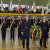 Jura de bandera en la Escuela Naval de Marín