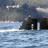 Submarino Mistral S-73 en la ría de Pontevedra